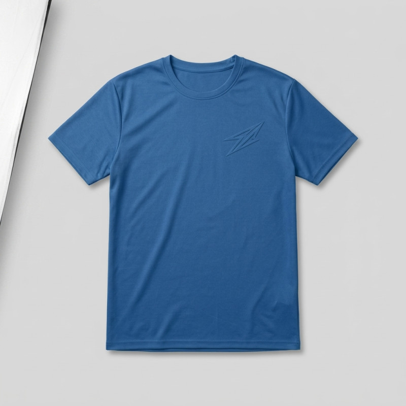 T-shirt Homme essential daily Bleu col rond|...