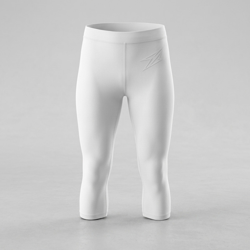 Legging 3/4 Blanc