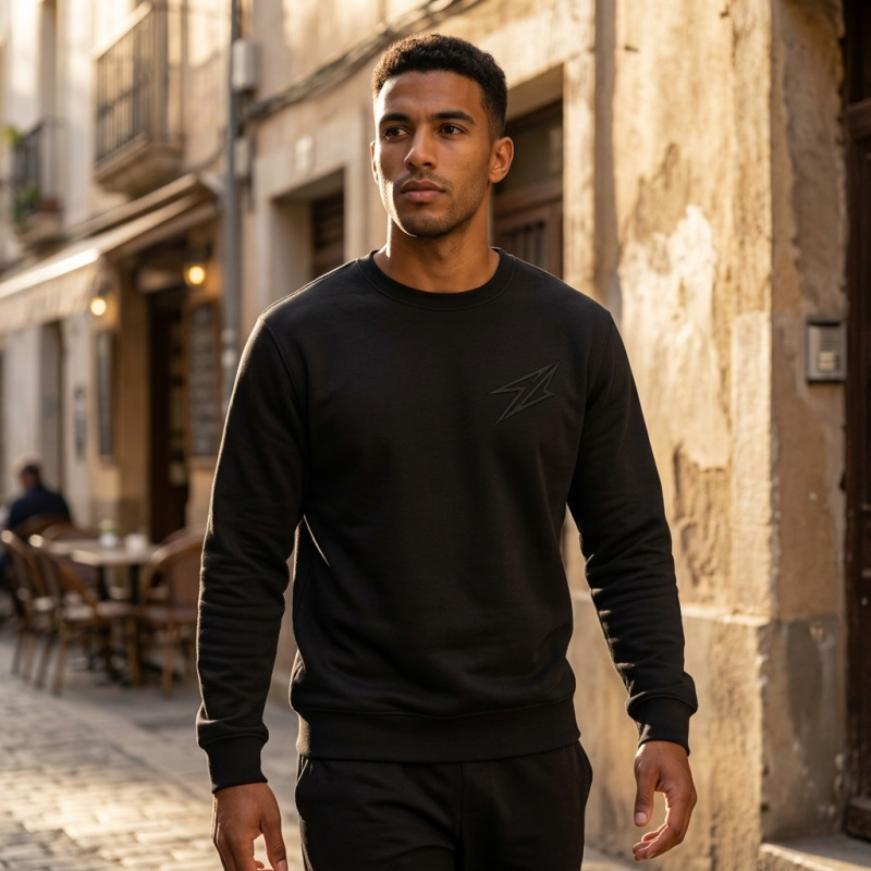 Sweatshirt Noir leger