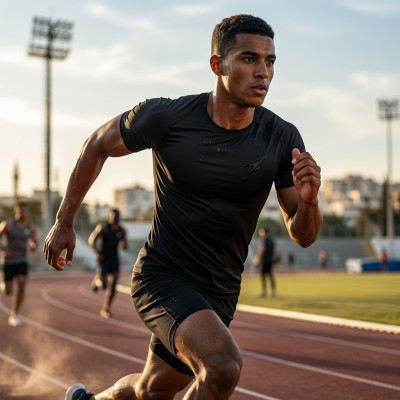 T-shirt de compression Noir