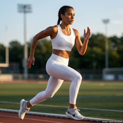 Brassière compression Blanc