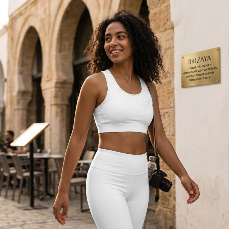Brassière compression Blanc