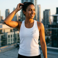 Débardeur Blanc pour femme