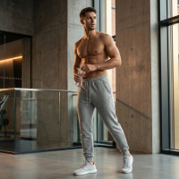 Jogger Terry Gris
