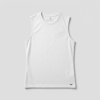 T-shirt blanc sans mache pour femme