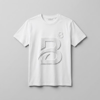 T-shirt Homme essential daily blanc col rond| Brizaya