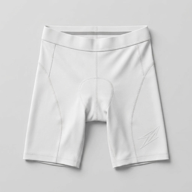 Bike short Blanc pour Homme