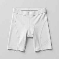 Bike short Blanc pour Homme