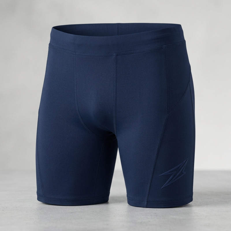 Bike short Bleu marine pour Homme