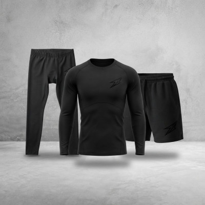 Set Sport Compression 3 Pièces – Performance & Confort